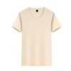 Customized Ice Silk T-shirt, Nylon Cooling Men's Sweat-Absorbing Breathable Pullover, Summer Short Sleeve Cultural Shirt Advertising Shirt.