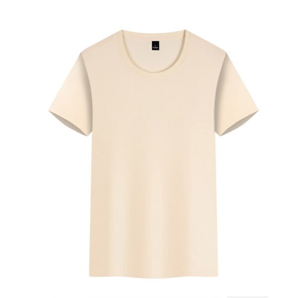 Customized Ice Silk T-shirt, Nylon Cooling Men's Sweat-Absorbing Breathable Pullover, Summer Short Sleeve Cultural Shirt Advertising Shirt.