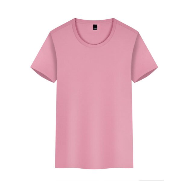 Customized Ice Silk T-shirt, Nylon Cooling Men's Sweat-Absorbing Breathable Pullover, Summer Short Sleeve Cultural Shirt Advertising Shirt.