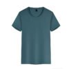 Customized Ice Silk T-shirt, Nylon Cooling Men's Sweat-Absorbing Breathable Pullover, Summer Short Sleeve Cultural Shirt Advertising Shirt.