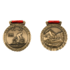 Pure Copper Medal Customization | Antique Finish, Artistic Patina & High-Relief Forging