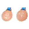 Pure Copper Medal Customization | Antique Finish, Artistic Patina & High-Relief Forging
