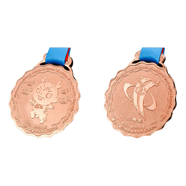 Pure Copper Medal Customization | Antique Finish, Artistic Patina & High-Relief Forging