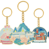 Custom Metal Keychains / Metal Logo Charms