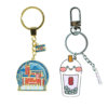 Custom Metal Keychains / Metal Logo Charms