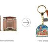 Custom Metal Keychains / Metal Logo Charms