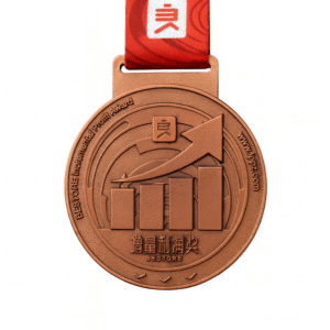 Pure Copper Medal Customization | Antique Finish, Artistic Patina & High-Relief Forging