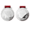 Pure Silver Medal Customization Ag999 | Sports Awards, Corporate Recognition & Collectible Gifts