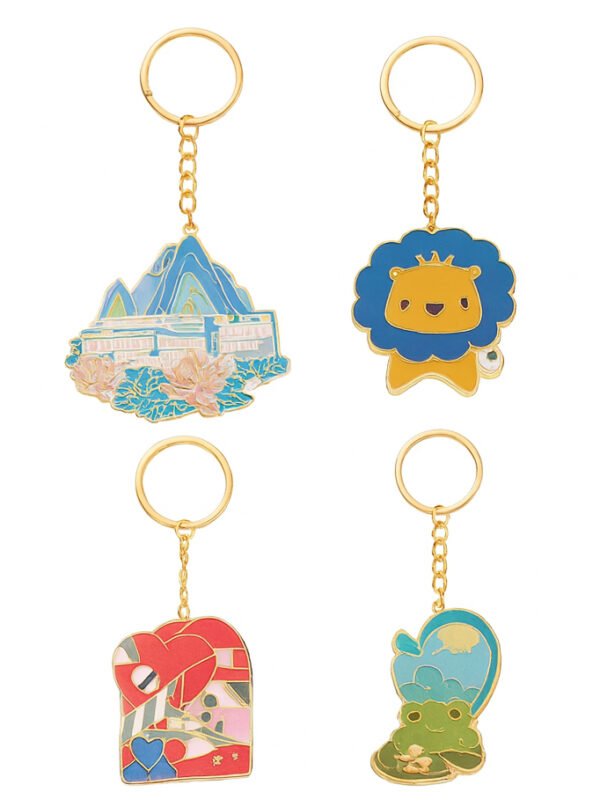 Custom Metal Keychains / Metal Logo Charms