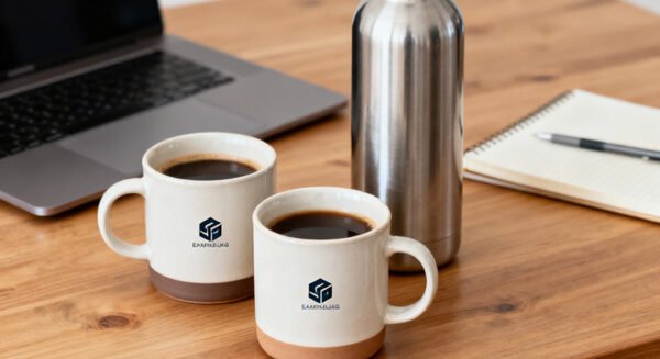 Branded drinkware for an annual event