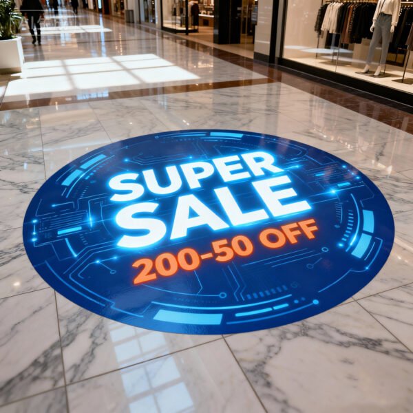 Floor Graphics – Custom Slip-Resistant Decals