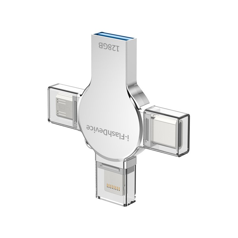 Metal Four-in-One Phone USB Drive